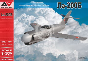 PRZEDSPRZEDAZ -  La-200B All-weather interceptor prototype -  A&A Models AAM7205 skala 1/72 