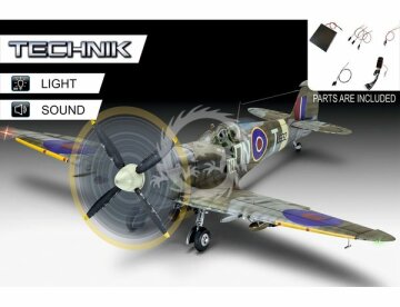 NA ZAMÓWIENIE Spitfire Mk.IXc Technik (światło i dźwięk) Revell 00457 skala 1/32
