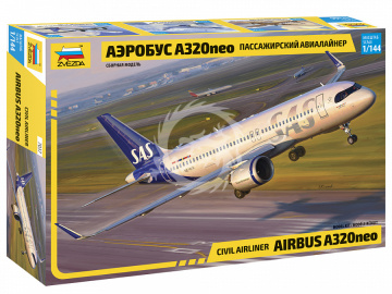 Airbus A320neo Zvezda 7037 skala 1/144