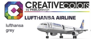 Farba Lufthansa Airline Lufthansa Grey  - Creativ colors CC-PA026 poj. 30ml