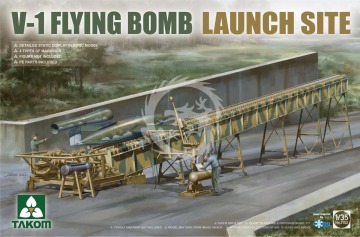 V-1 Flying Bomb Launch Site Takom 2152 skala 1/35