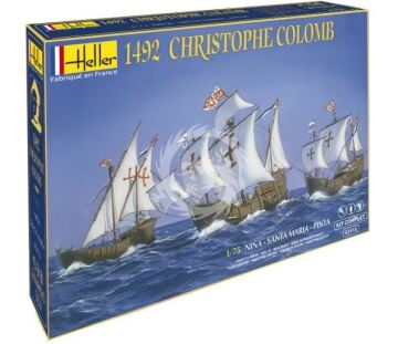 1492 Christophe Colomb Nina - Santa Maria - Pinta Heller 52910 skala 1/75