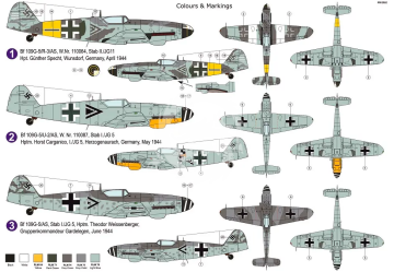  Messerschmitt Bf 109G-5/AS AZ-Model 7832 skala 1/72