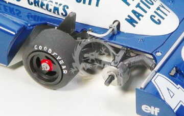 Tyrrell P34 Six Wheeler 1977 Monaco GP Tamiya 20053 skala 1/20