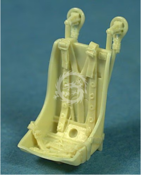 P-40 Tomahawk Early Square Back Seat with British Sutton Harness Ultracast 48257 skala 1/48