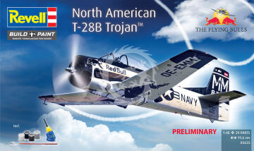 PRZEDSPRZEDAŻ-  Gift Set T-28B Trojan The Flying Bulls -  Revell 05635 skala 1/48
