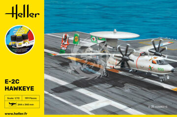 NA ZAMÓWIENIE - STARTER KIT E-2C Hawkeye - Heller 58300 skala 1/72 