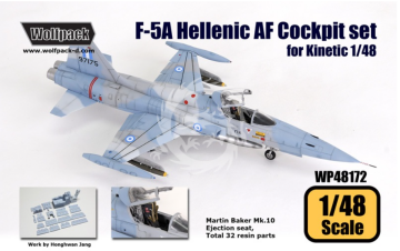 F-5A 'Hellenic AF' Cockpit Set for Kinetic, Wolfpack - Wolfpack WP48172 skala 1/48