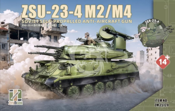 PRZEDSPRZEDAZ - ZSU-23-4 M2/M4 Soviet self-propelled anti-aircraft Zimi Model 35124 skala 1/35 