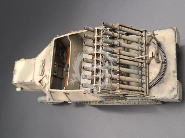  sReihenwerfers auf Fahrgestell S 303 (f) - KM Model KM-72003 Wydruk 3D skala 1/72