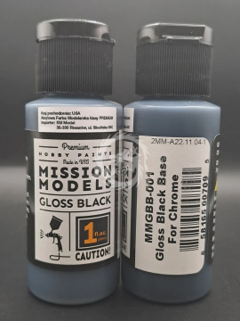 Gloss Black Base For Chrome - Mission Models MMGBB-001 