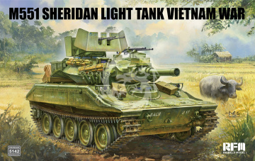 PRZEDSPRZEDAZ - M551 Light Tank Sheridan Vietnam War - Rye Field Model  RM-5142 skala 1/35