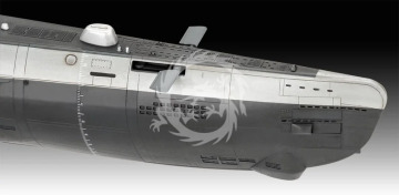 3w1 - 70 Jahre Bundeswehr:Wilhelm Bauer (U-2540) + Type 206A + Type 212A - Revell 05186 skala 1/144