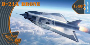 NA ZAMÓWIENIE - D-21A Drone ADVANCED KIT Clear Prop CP4819 skala 1/48