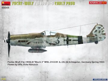 Focke-Wulf Fw 190D-9 Early Prod. Advanced Kit - MiniArt 48044 skala 1/48
