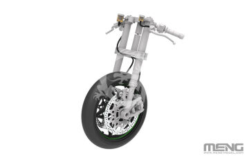 Kawasaki Ninja H2R 2018 - MENG-Model MT-011 skala 1/9