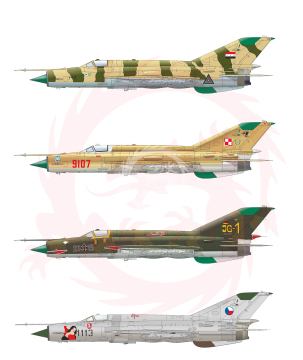 MiG-21MF Weekend Eduard 84177 skala 1/48