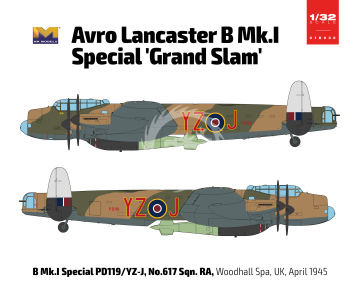 Model plastikowy Avro Lancaster B MK.l Special 