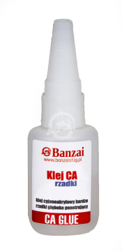 Klej CA cyjanoakrylowyy rzadki 20ml - Banzai