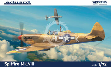 Spitfire Mk.VIII WEEKEND Edition Eduard 7462 skala 1/72