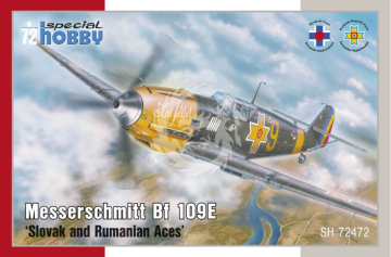 PREORDER - Messerschmitt Bf 109E Slovak and Rumanian Aces Special Hobby SH72472 1/72