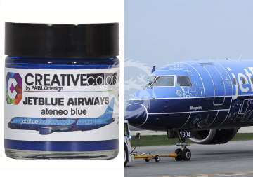 Farba Jetblue Airways ateneo blue Color 30 ml - Creatve Color CC-PA054
