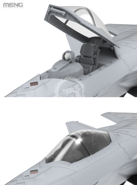 PREORDER - Chinese J-20 Stealth Fighter Meng Model LS-002 skala 1/48