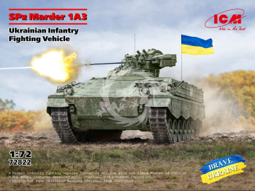 SPz Marder 1A3,Ukrainian Infantry Fighting Vehicle ICM 72822 skala 1/72