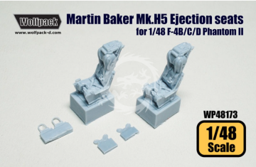 Martin Baker Mk.H5 Ejection Seat Set for F-4B/C/D Phantom II - Wolfpack WP48173 skala 1/48