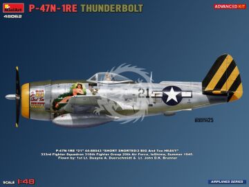 P-47N-1RE Thunderbolt. Advanced Kit - MiniArt 48062 skala 1/48