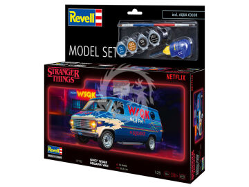 Model Set Car: Stranger Things - Revell 67732 skala 1/25