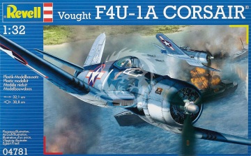 Vought F4U-1A Corsair Revell 04781 skala 1/32