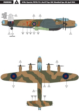 Model plastikowy Avro Lancaster B MK.l Special 