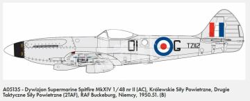 Supermarine Spitfire FR Mk.XIV Airfix A05135 skala 1/48