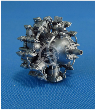 Pratt & Whitney R-1830 Late- Metallic Details MDR4887 skala 1/48