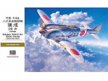 Nakajima Ki44-II Hei Shoki (Tojo) (Japanese Army Fighter) Hasegawa 08880 skala 1/32