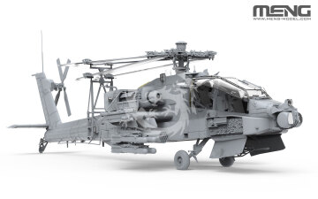 AH-64D Apache Longbow Meng QS-004 skala 1/35