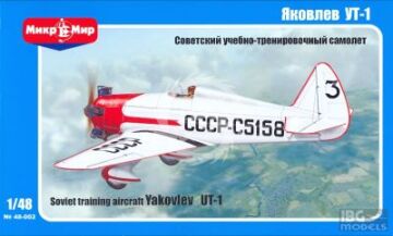 Soviet Training Aircraft UT-1  Mikromir MM48-002 skala 1/48