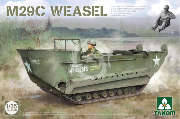 M29C Weasel Takom 2168 skala 1/35