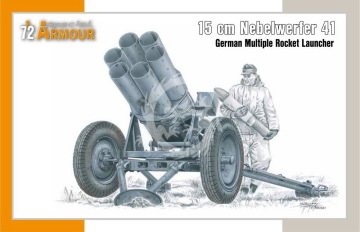 NA ZAMÓWIENIE - 15 cm Nebelwerfer 41 German Multiple Rocket Launcher Special Armour SA72026 skala 1/72