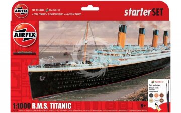 RMS Titanic Starter Set Airfix A55314 skala 1/1000