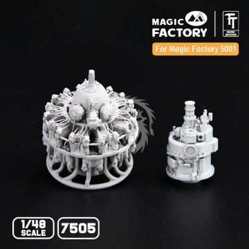 PREORDER- P&W R2800 Engine Separate Display Version Set  Magic Factory 7505 skala 1/48