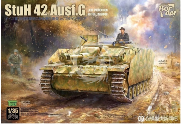 PREORDER - StuH 42 Ausf. G Late Production w/full interior Border Model  BT-036 skala 1/35