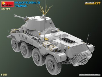 Sd.Kfz.234/2 PUMA Interior Kit MiniArt 35414 skala 1/35