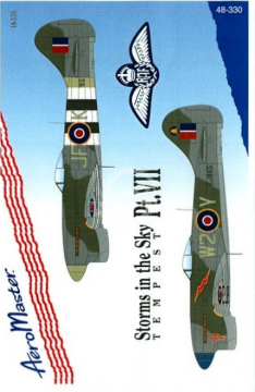 Storms in the Sky Pt.VII Tempest AeroMaster 48-330 skala 1/48