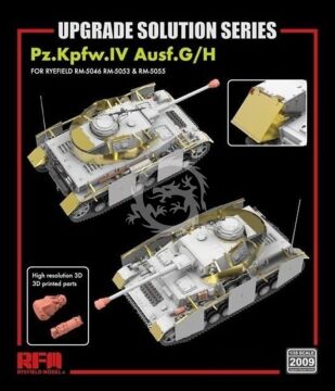 PRZEDSPRZEDAZ - Upgrade set for 5053 & 5055 Pz.IV Ausf.G/H Rye Field Model 2009 skala 1/35