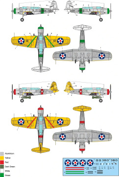 Vought SB2U-1 Vindicator - Metallic Details MDR14449 skala 1/144