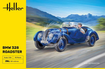 PRZEDSPRZEDAZ - BMW 328 Street Version - Heller 80701 skala 1/24