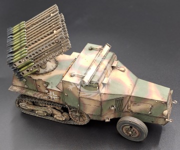 Panzerjager-Fahrzeuge mit 7,5 cm PaK 40 S 307(f) VERSION B - Km Model KM-35004VB skala 1/35 