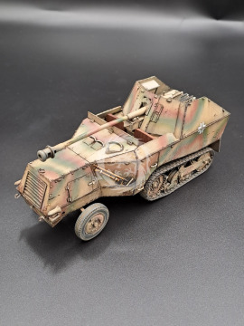 Panzerjager-Fahrzeuge mit 7,5 cm PaK 40 S 307(f) VERSION A - KM Model  KM-72004VA Wydruk 3D skala 1/72 